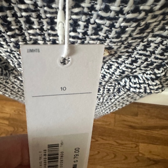 Janie and Jack Black and White Tweed Dress - Picture 3 of 5